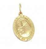 Medalha de Santo Antnio em ouro 18k - 2MEO0138